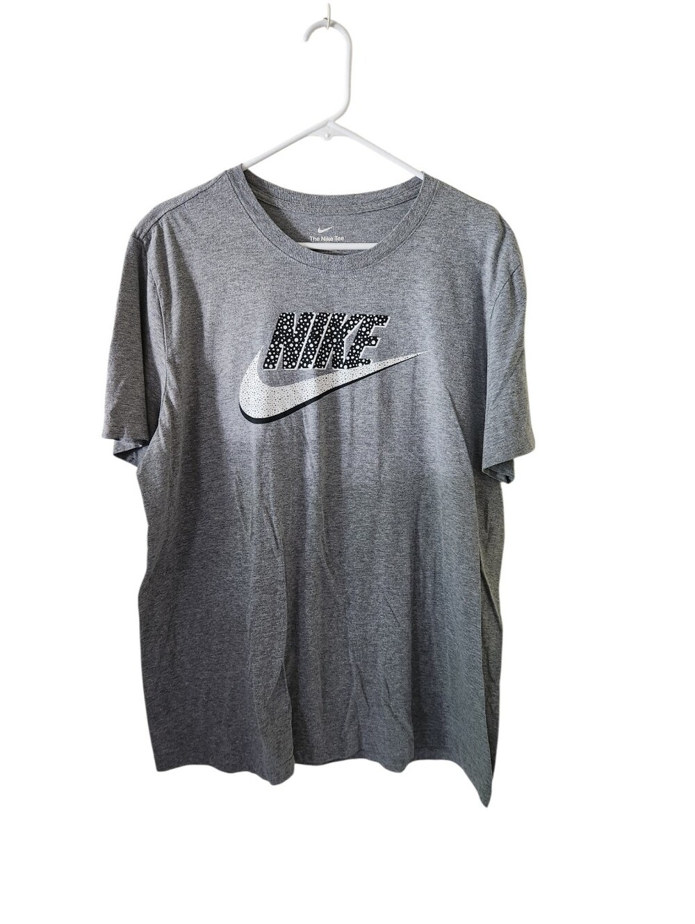 Nike Grey Logo Short Sleeve T Shirt
